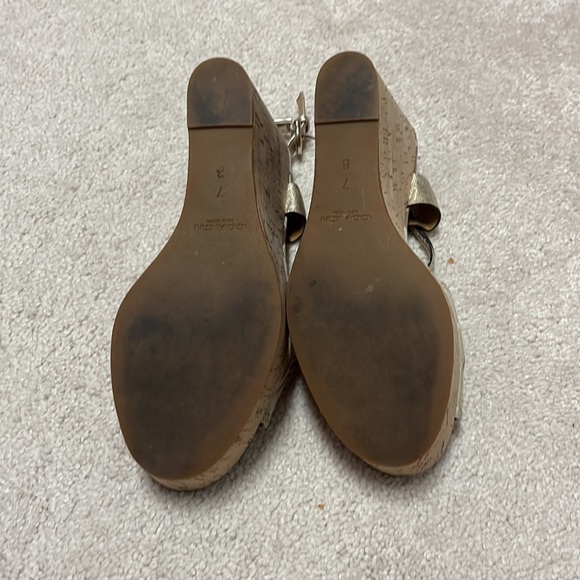 Authentic Coach Wedges in good used condition - Picture 4 of 7
